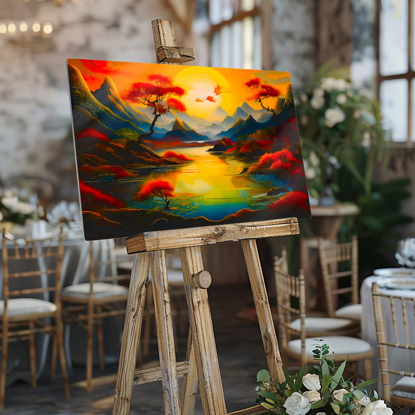 Fantasy Landscape FLM6, Printed on aluminium to enhance colour and detail. A gift that will endure a lifetime...