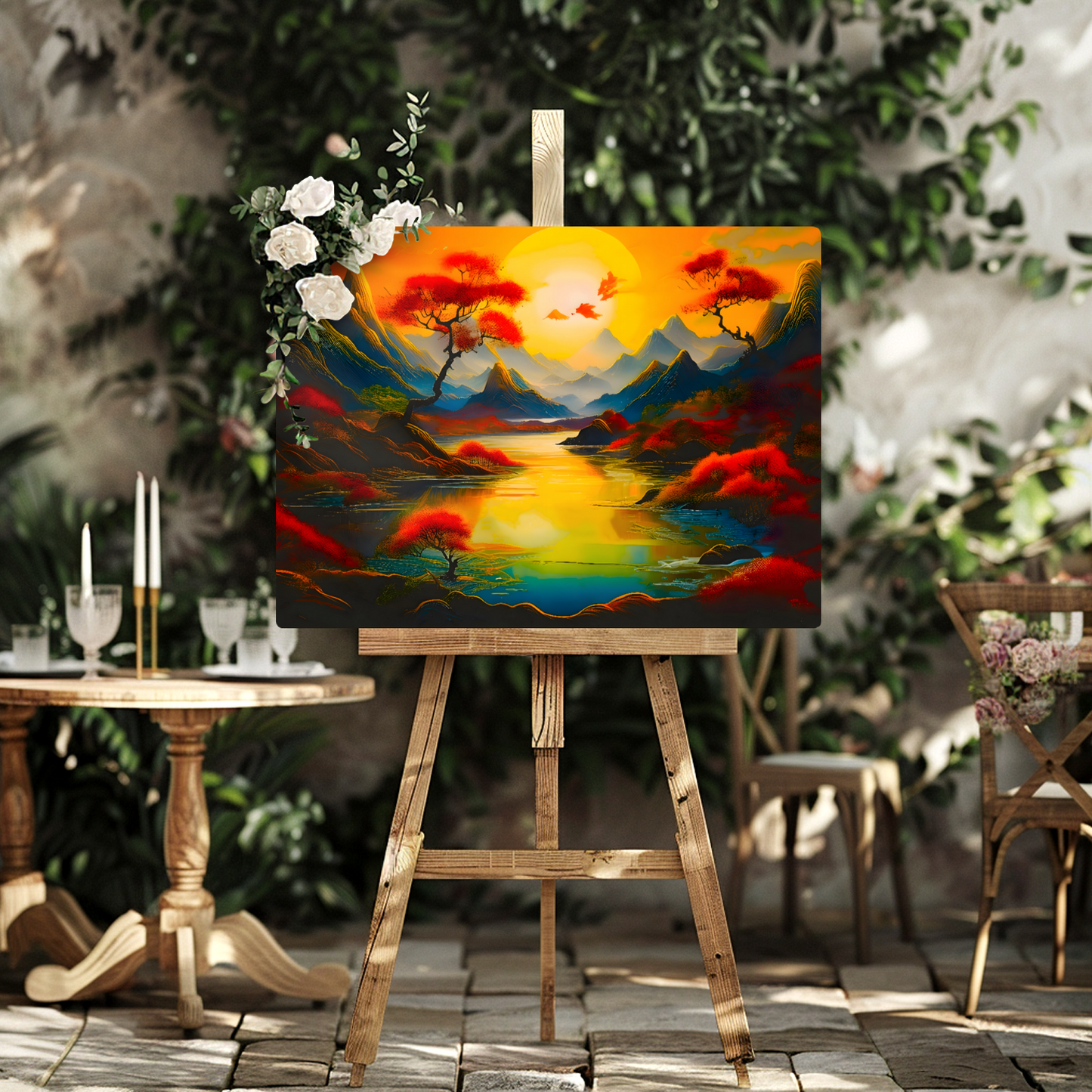Fantasy Landscape FLM6, Printed on aluminium to enhance colour and detail. A gift that will endure a lifetime...