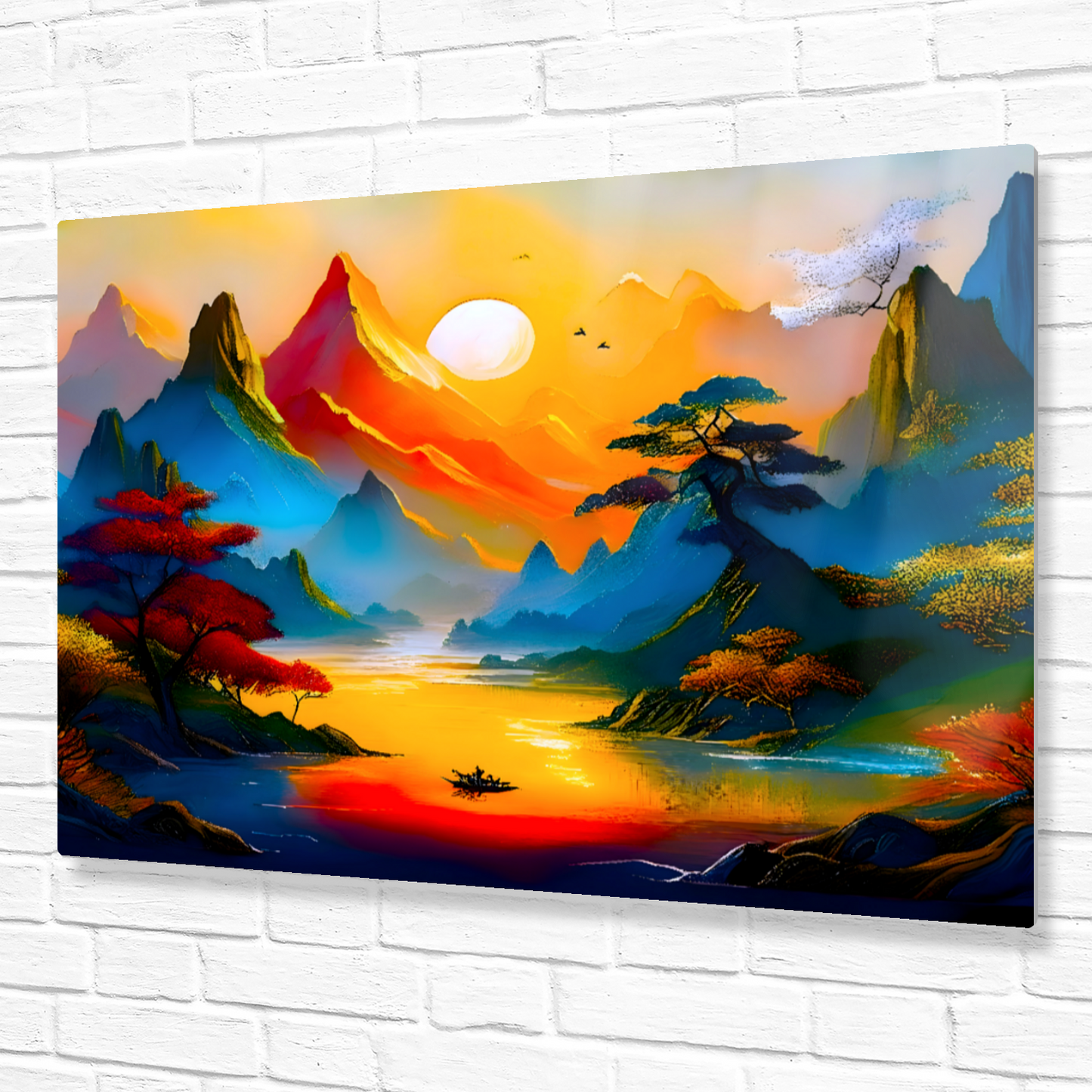 Fantasy Landscape FLM8, Printed on aluminium to enhance colour and detail. A gift that will endure a lifetime...