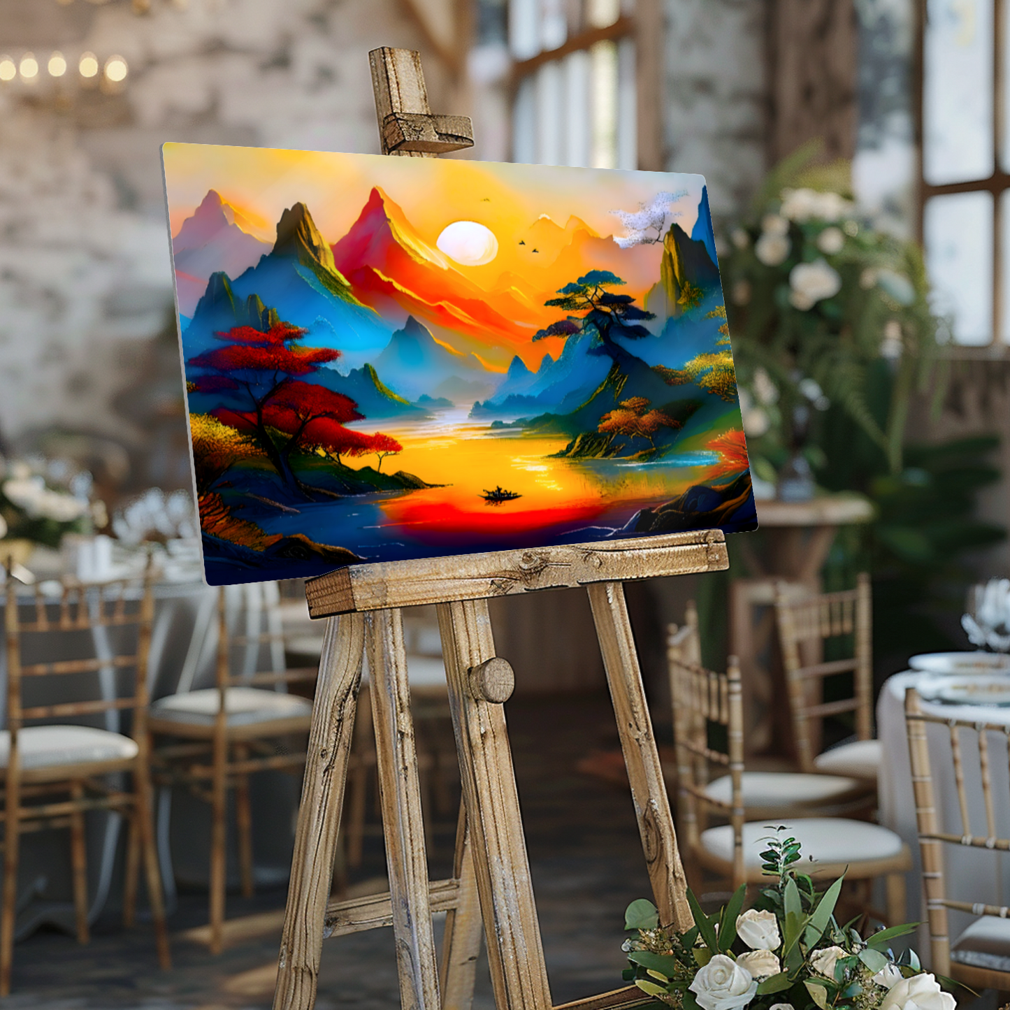 Fantasy Landscape FLM8, Printed on aluminium to enhance colour and detail. A gift that will endure a lifetime...