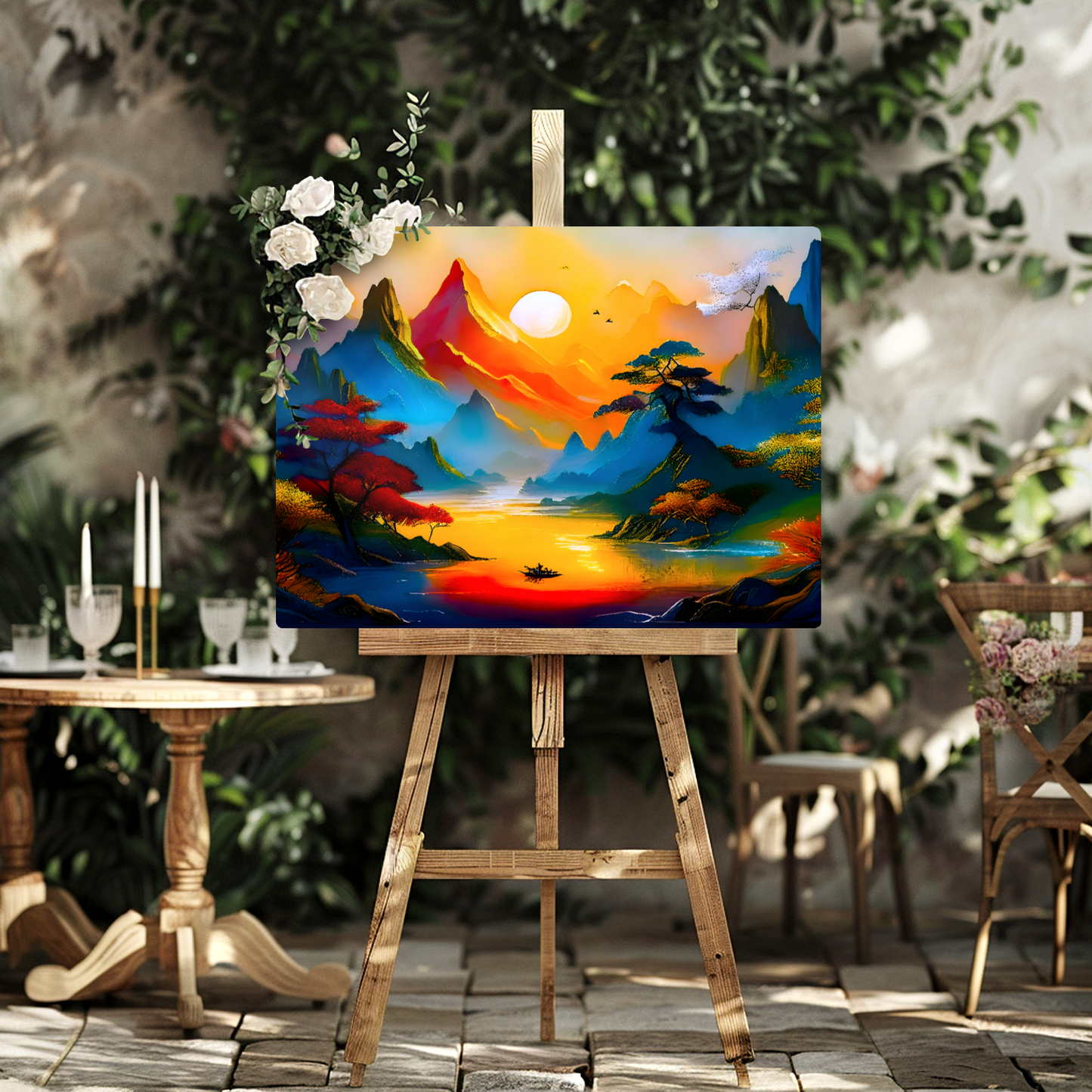 Fantasy Landscape FLM8, Printed on aluminium to enhance colour and detail. A gift that will endure a lifetime...