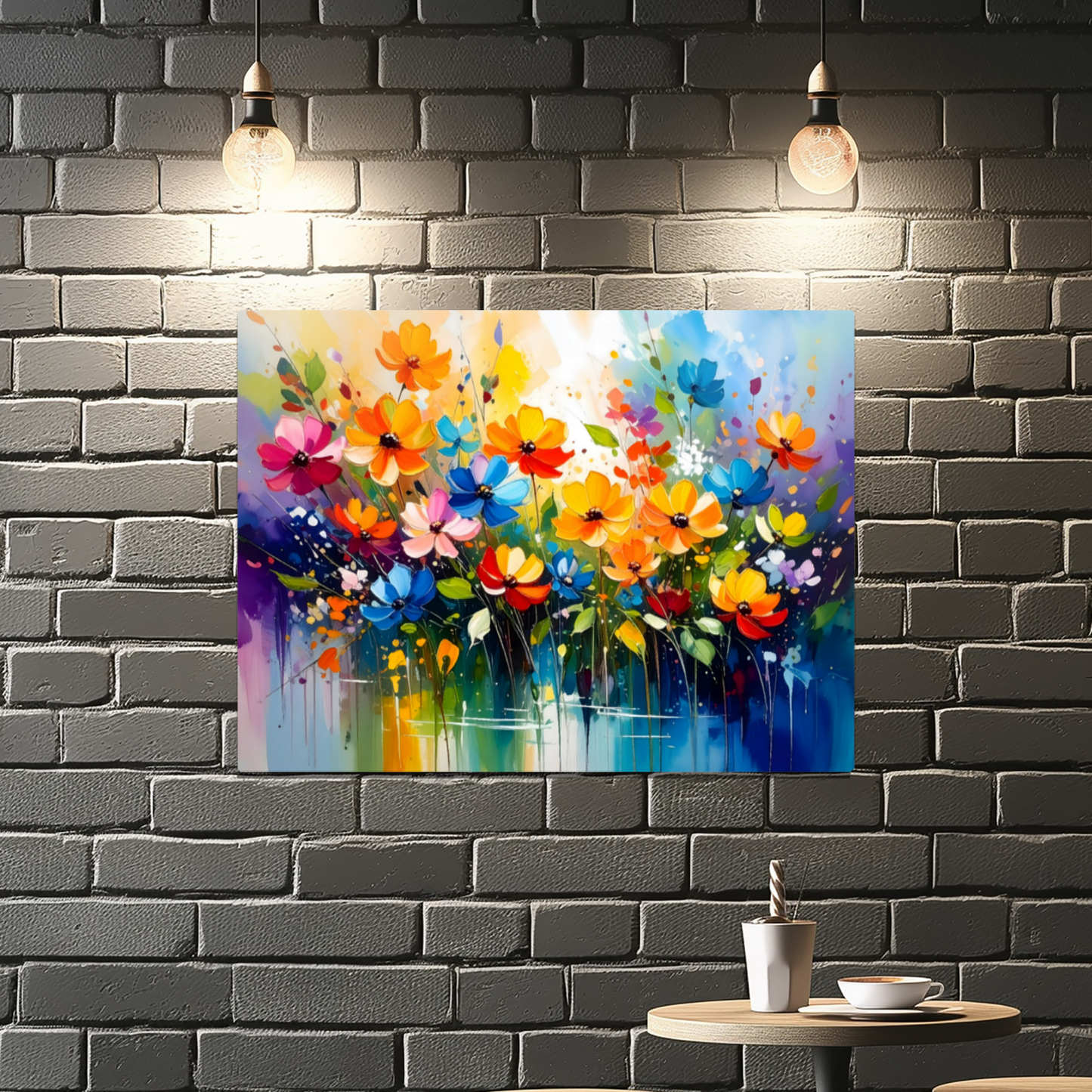 Wildflowers WA1, Printed On Gloss Aluminium To Enhance Colours And Details, Gift For You Or Family & Friends...