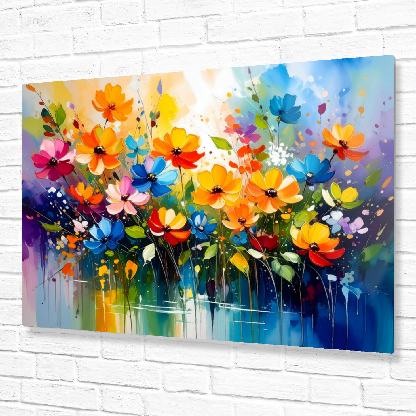 Wildflowers WA1, Printed On Gloss Aluminium To Enhance Colours And Details, Gift For You Or Family & Friends...