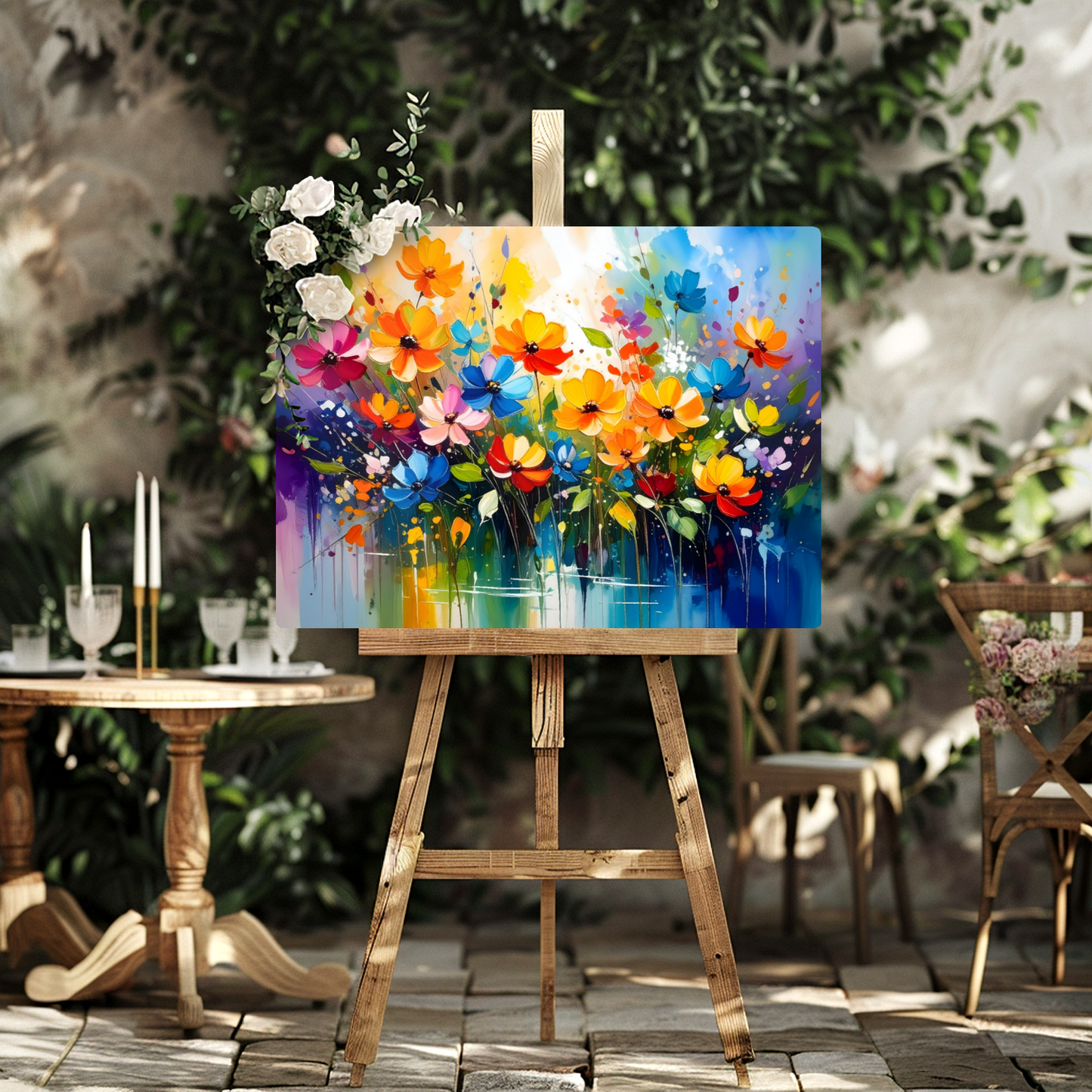 Wildflowers WA1, Printed On Gloss Aluminium To Enhance Colours And Details, Gift For You Or Family & Friends...