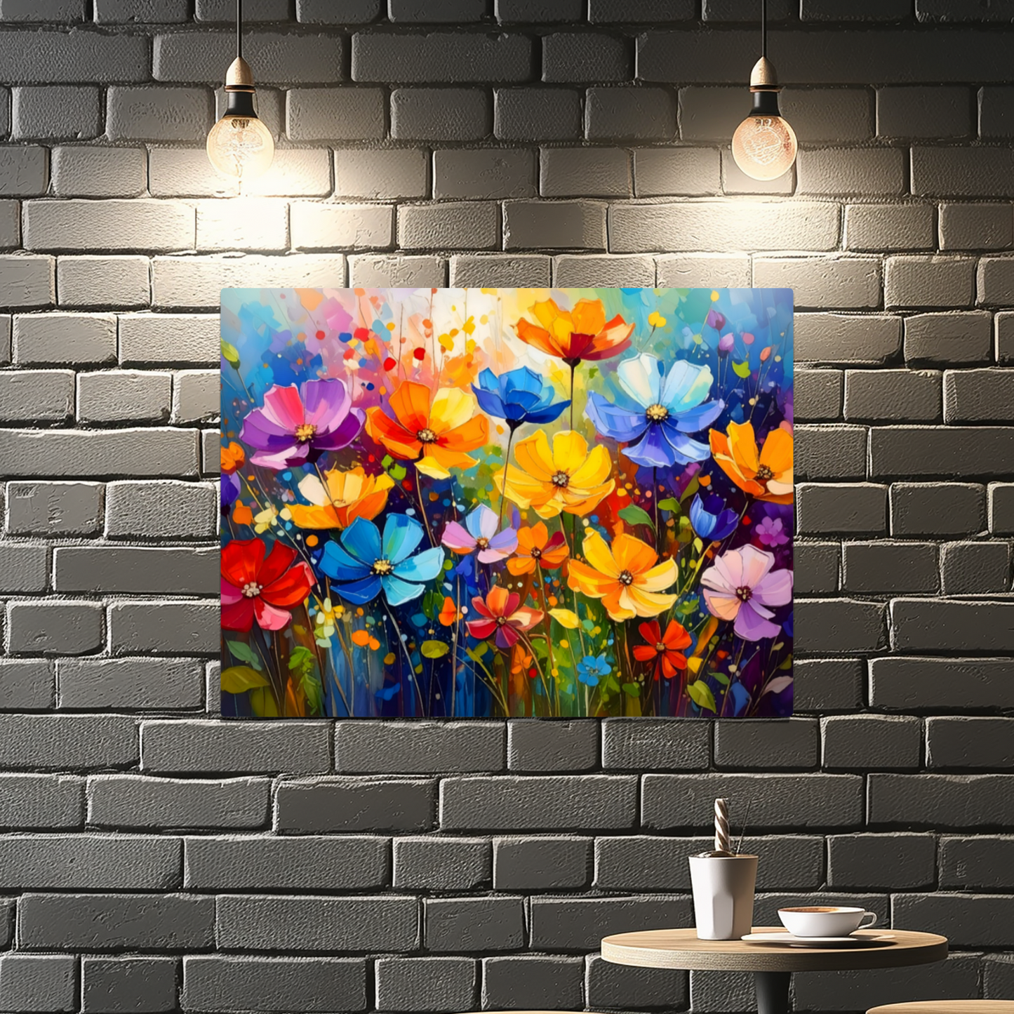 Wildflowers WA3, Printed On Gloss Aluminium To Enhance Colours And Details, Gift For You Or Family & Friends...