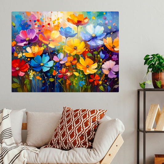 Wildflowers WA3, Printed On Gloss Aluminium To Enhance Colours And Details, Gift For You Or Family & Friends...