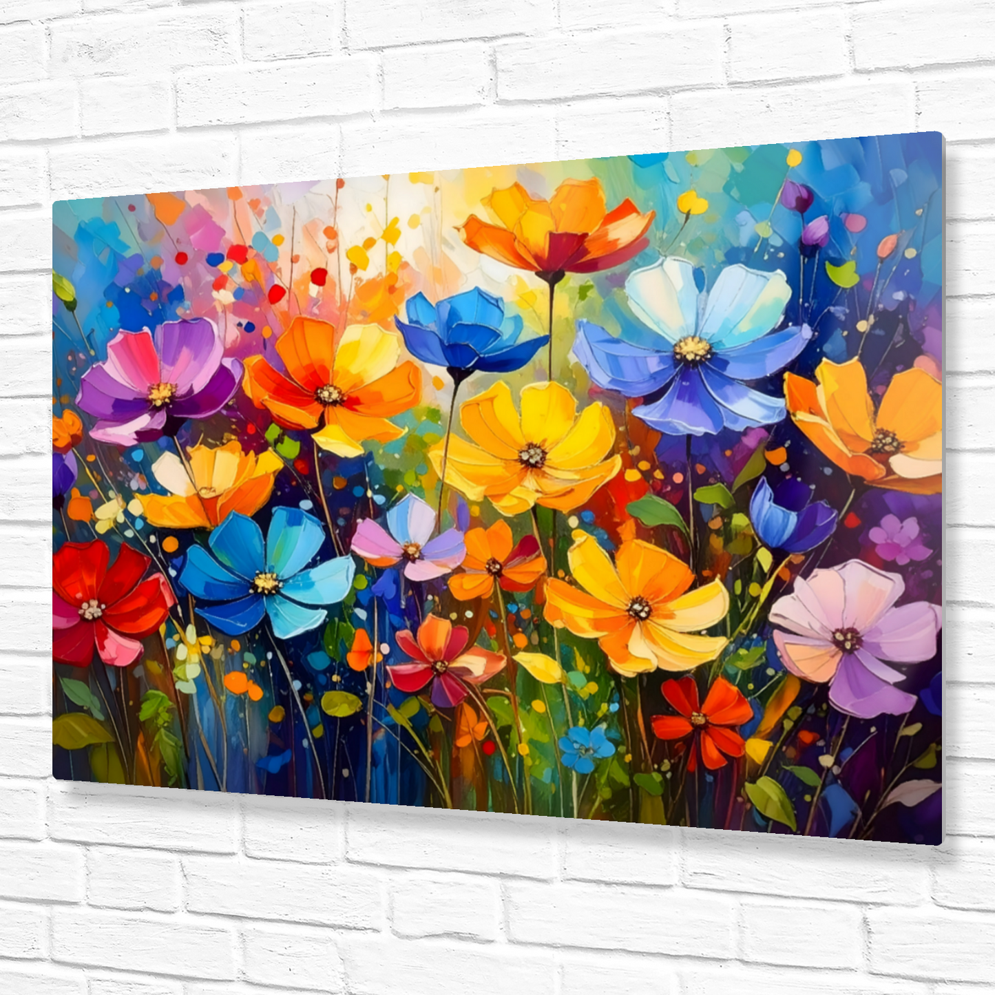 Wildflowers WA3, Printed On Gloss Aluminium To Enhance Colours And Details, Gift For You Or Family & Friends...