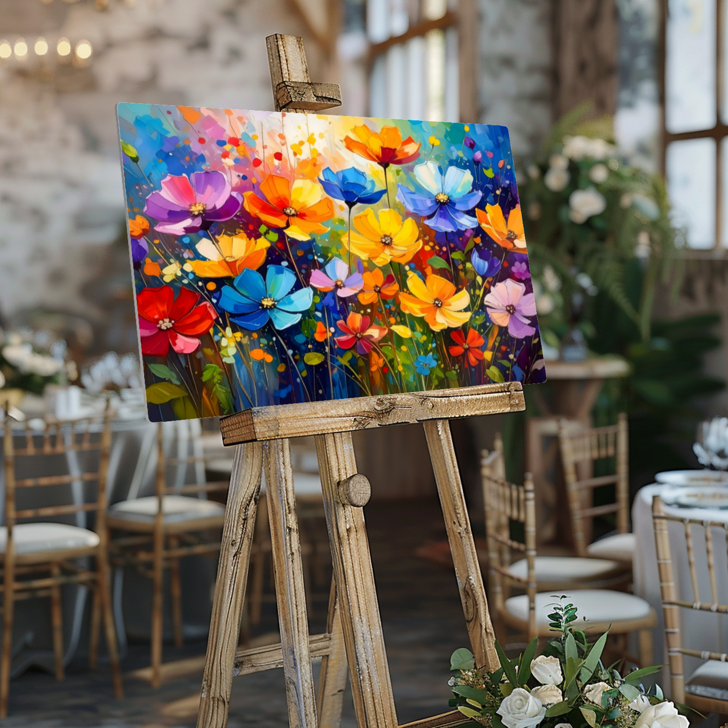 Wildflowers WA3, Printed On Gloss Aluminium To Enhance Colours And Details, Gift For You Or Family & Friends...