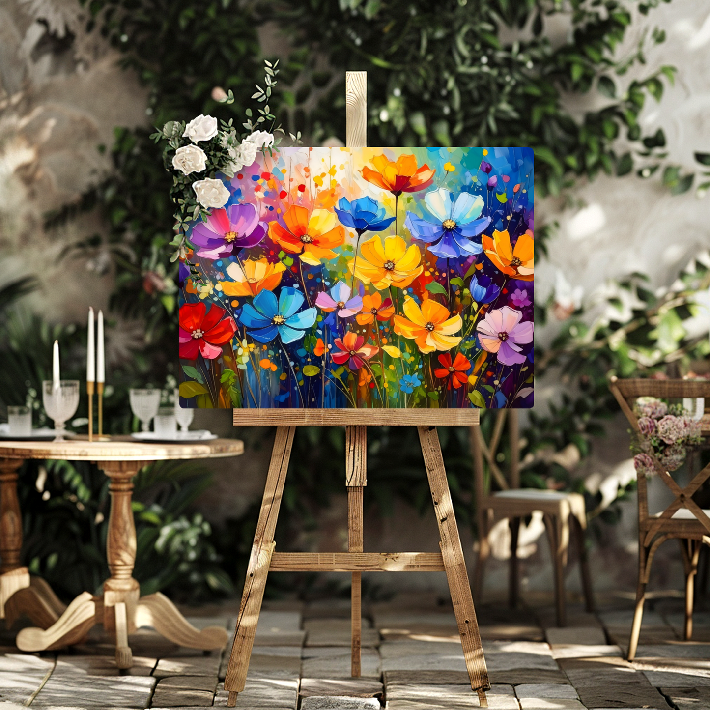 Wildflowers WA3, Printed On Gloss Aluminium To Enhance Colours And Details, Gift For You Or Family & Friends...