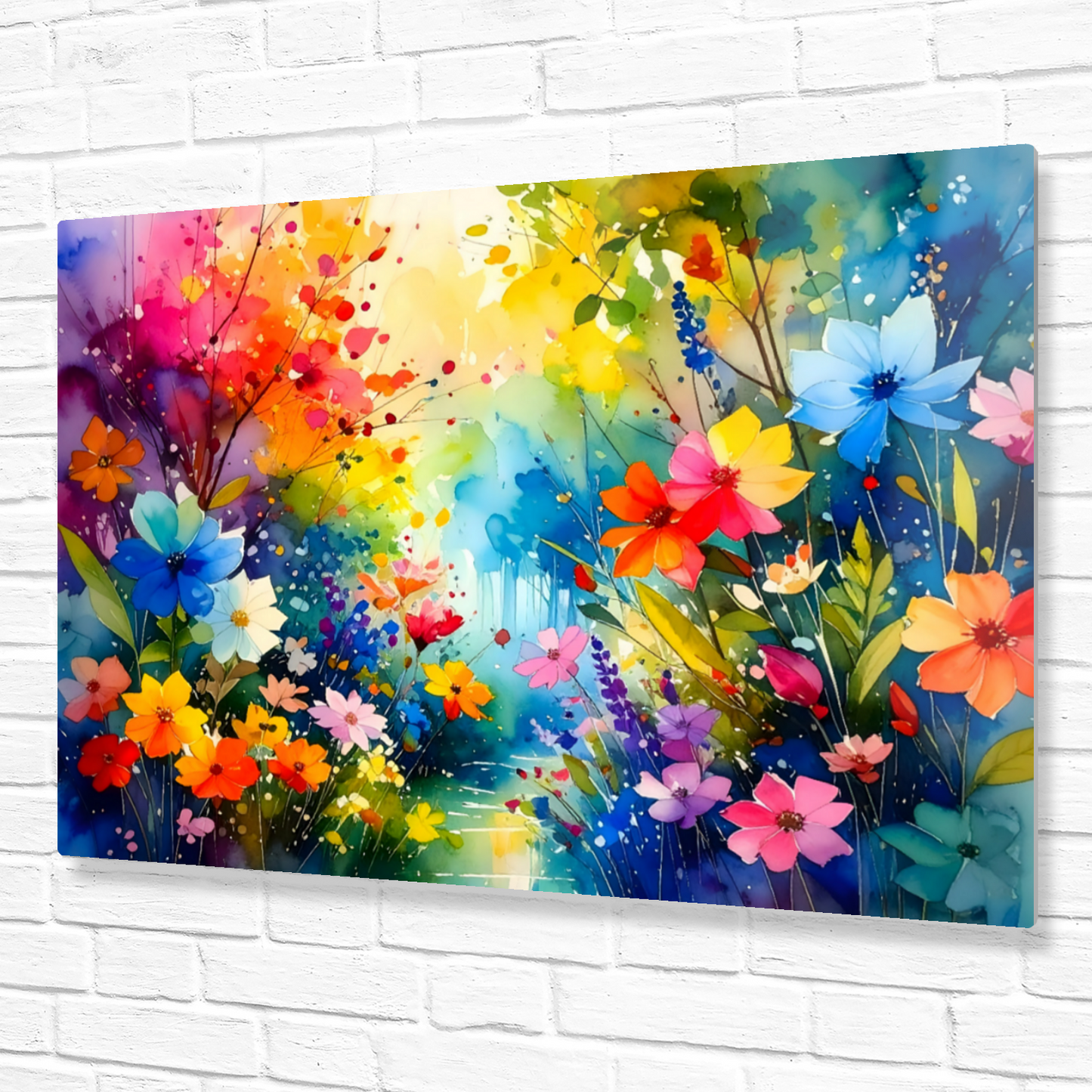 Wildflowers WA4, Printed On Gloss Aluminium To Enhance Colours And Details, Gift For You Or Family & Friends...
