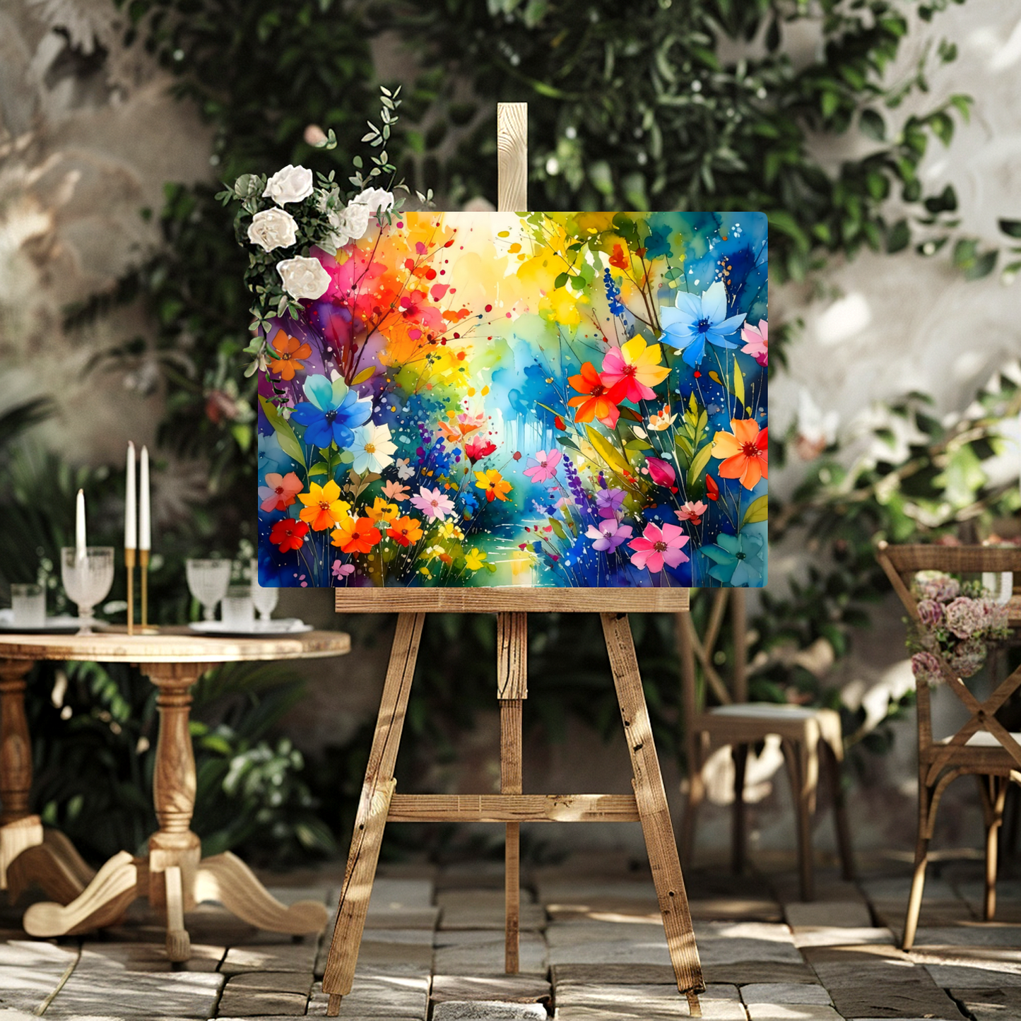 Wildflowers WA4, Printed On Gloss Aluminium To Enhance Colours And Details, Gift For You Or Family & Friends...