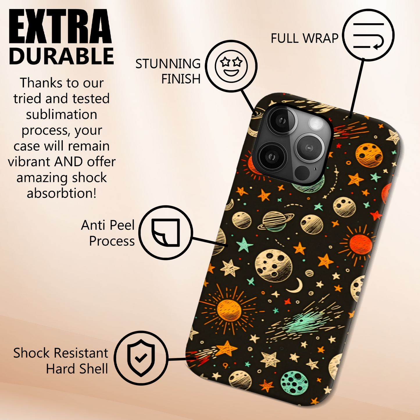Final Frontier FF3. MagSafe Tough Phone Case, Full Wrap Technology, Crafted From Premium Polycarbonate, Great Gift Idea...
