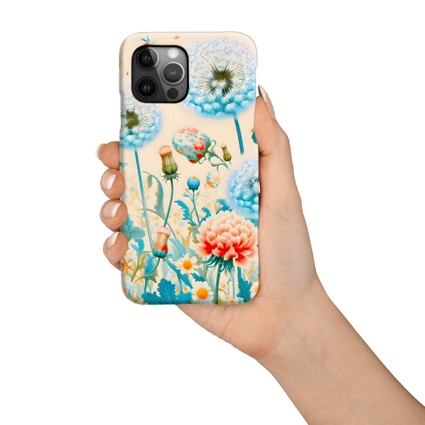 Dandelion DL2, MagSafe Tough Phone Case, Full Wrap Technology, Crafted From Premium Polycarbonate, Unique Image...