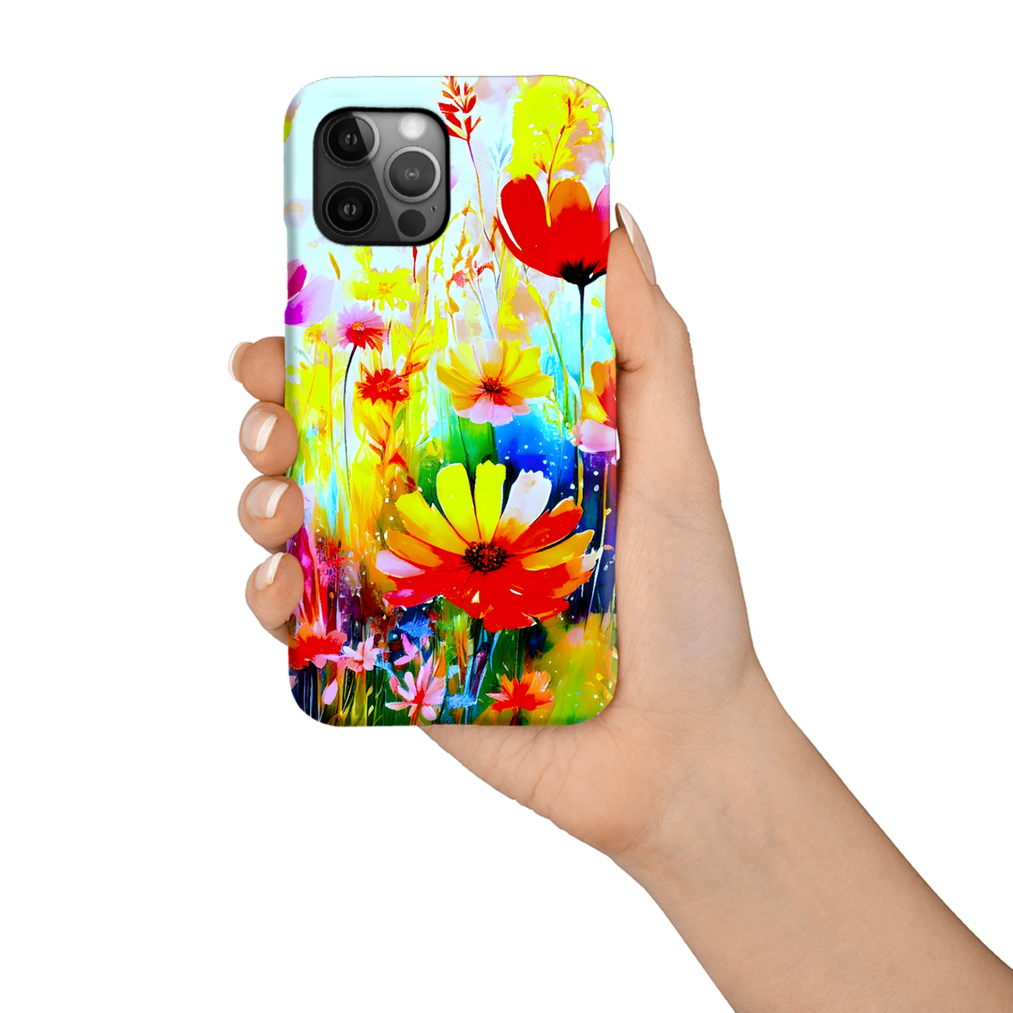 Wildflowers WF3, MagSafe Tough iPhone Case, Full Wrap Technology, Crafted From Premium Polycarbonate, Unique Image...