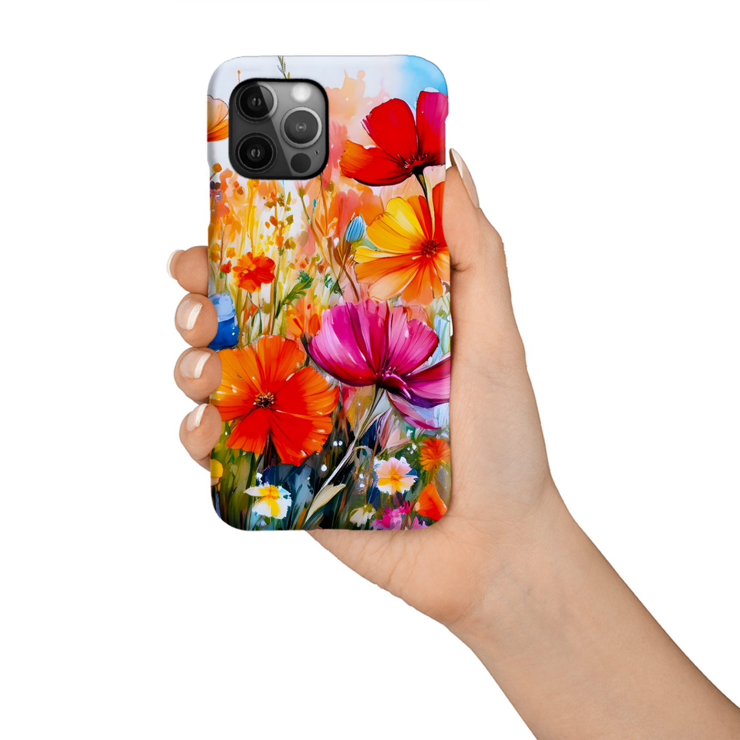 Wildflower WF4,  MagSafe Tough iPhone Case, Full Wrap Technology, Crafted From Premium Polycarbonate, Unique Image...