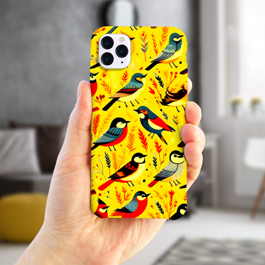A Bird In The Hand 1, Slim Phone Case, Full Wrap Technology, Crafted From Premium Polycarbonate, Unique Image...