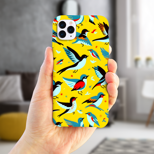 A Bird In The Hand 3, Slim Phone Case, Full Wrap Technology, Crafted From Premium Polycarbonate, Unique Image...
