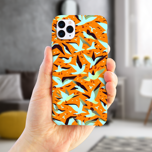A Bird In The Hand 4, Slim Phone Case, Full Wrap Technology, Crafted From Premium Polycarbonate, Unique Image...