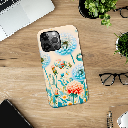 Dandelion DL2, Slim Phone Case, Full Wrap Technology, Crafted From Premium Polycarbonate, Unique Image...