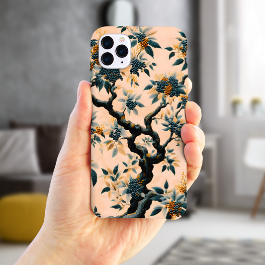 Elderberry EB1, Slim Phone Case, Full Wrap Technology, Crafted From Premium Polycarbonate, Unique Image...