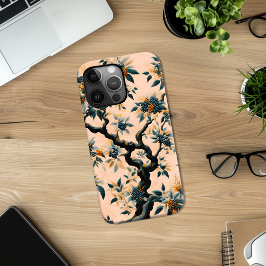 Elderberry EB1, Slim Phone Case, Full Wrap Technology, Crafted From Premium Polycarbonate, Unique Image...