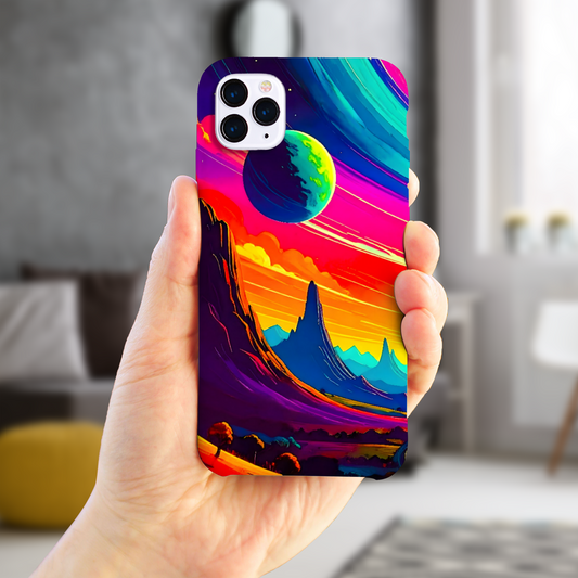 LunaScape LS1, Slim Phone Case, Full Wrap Technology, Crafted From Premium Polycarbonate, Unique Image...