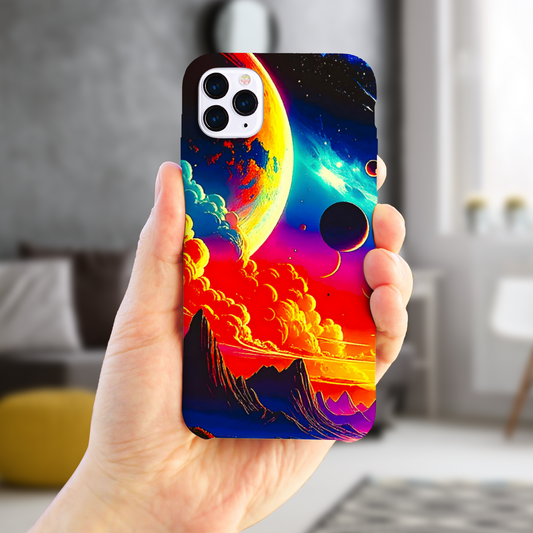 LunaScape LS3, Slim Phone Case, Full Wrap Technology, Crafted From Premium Polycarbonate, Unique Image...