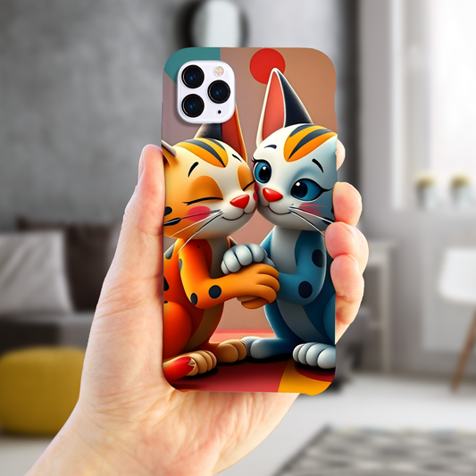 Cat 2, Slim Phone Case, Full Wrap Technology, Crafted From Premium Polycarbonate, Unique Image...