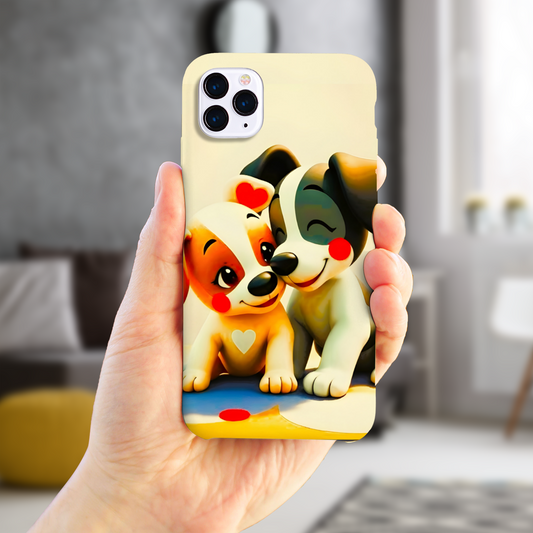 Puppies 2, Slim Phone Case, Full Wrap Technology, Crafted From Premium Polycarbonate, Unique Image...