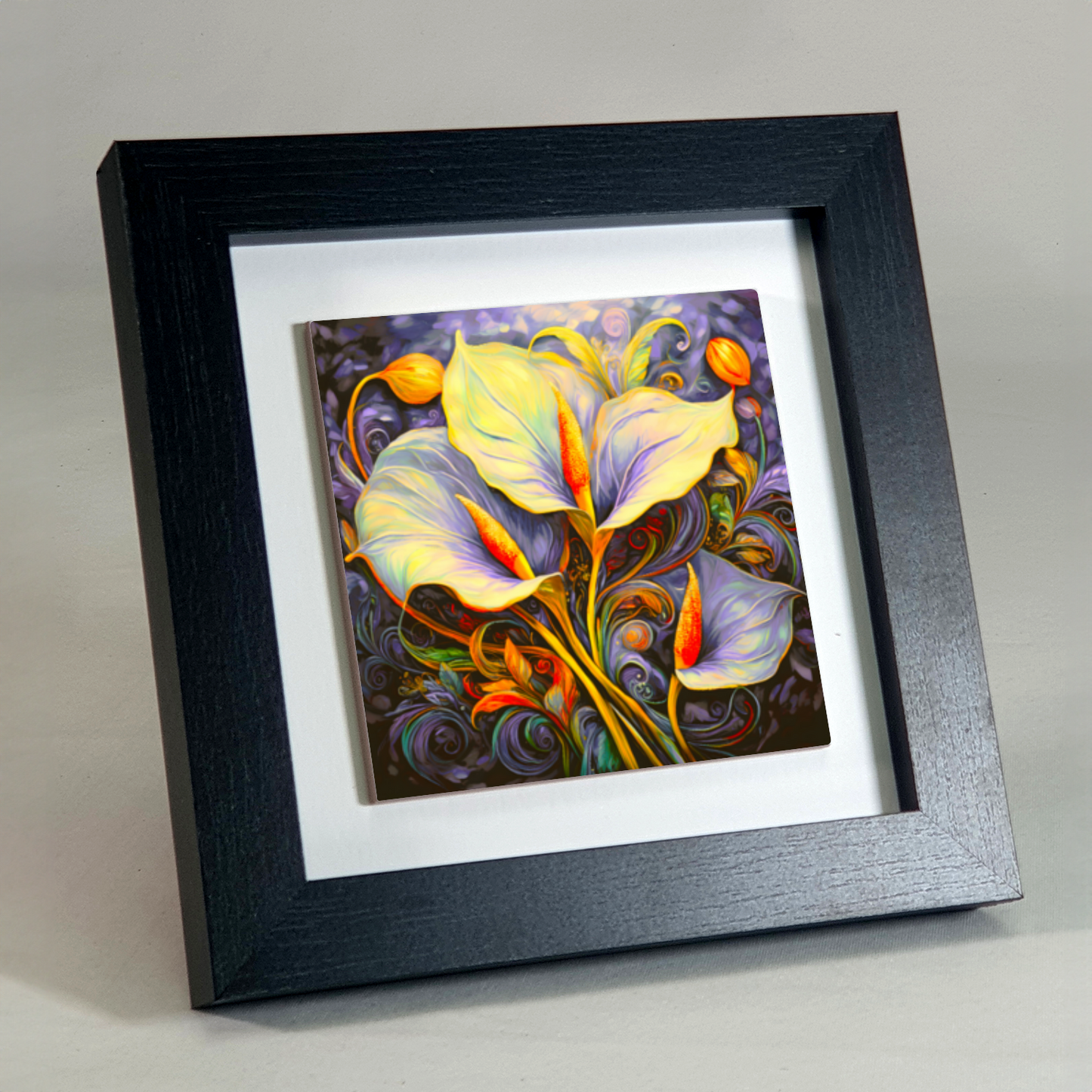 Anthurium 5, Ceramic Art Print, Unique Image, Highly Detailed, Vibrant Colours, Gift Idea, an enduring gift...