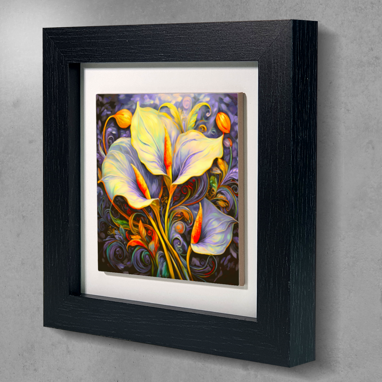 Anthurium 5, Ceramic Art Print, Unique Image, Highly Detailed, Vibrant Colours, Gift Idea, an enduring gift...