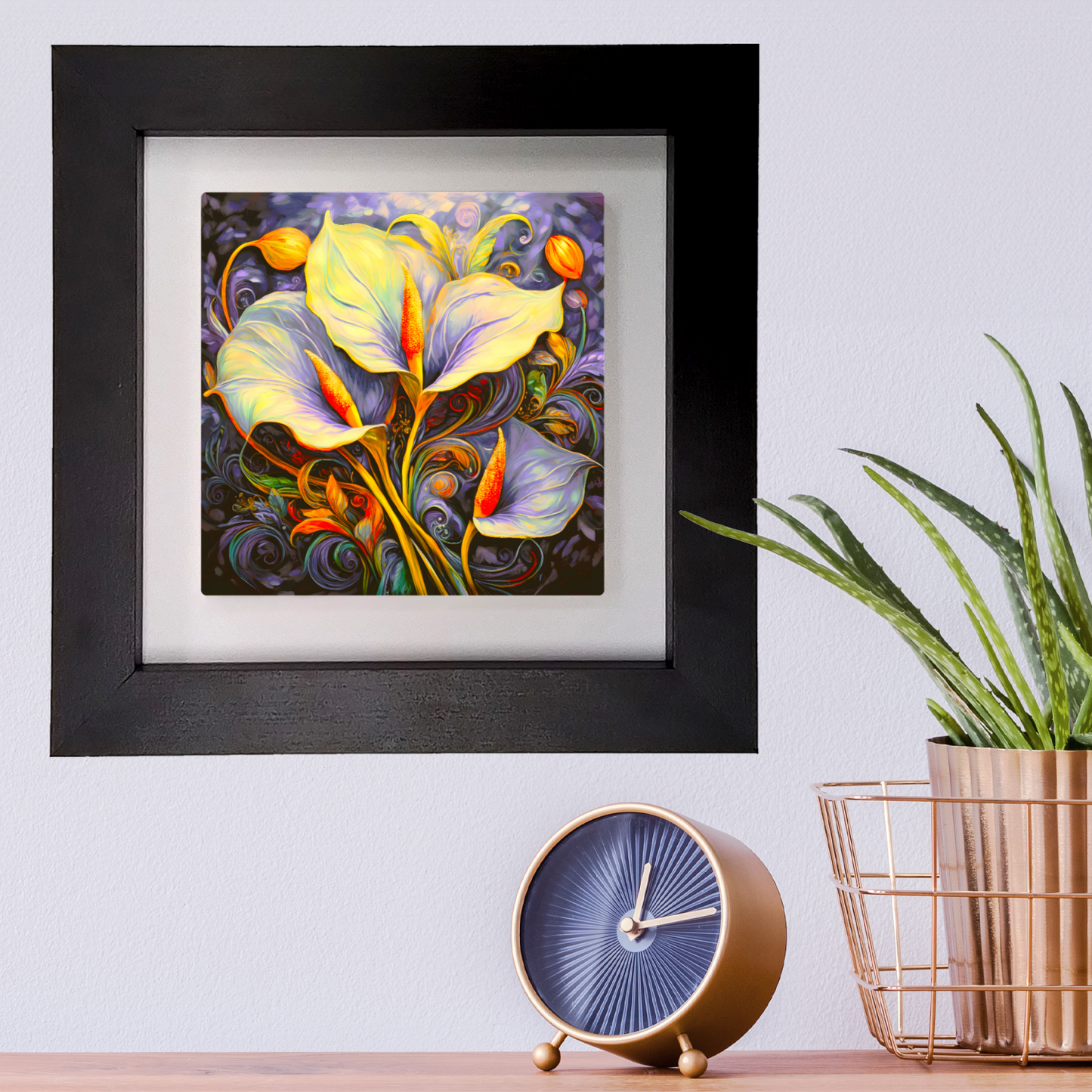 Anthurium 5, Ceramic Art Print, Unique Image, Highly Detailed, Vibrant Colours, Gift Idea, an enduring gift...