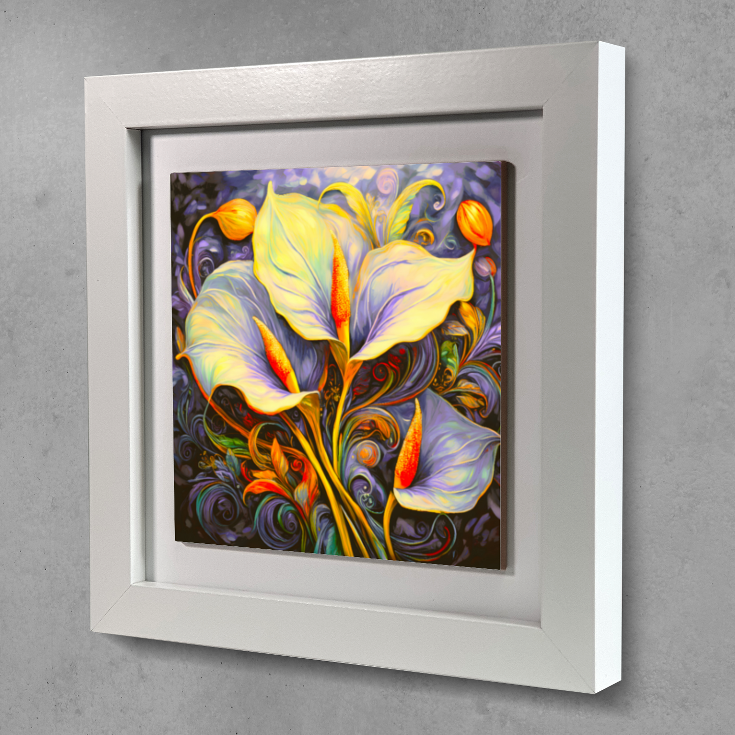 Anthurium 5, Ceramic Art Print, Unique Image, Highly Detailed, Vibrant Colours, Gift Idea, an enduring gift...
