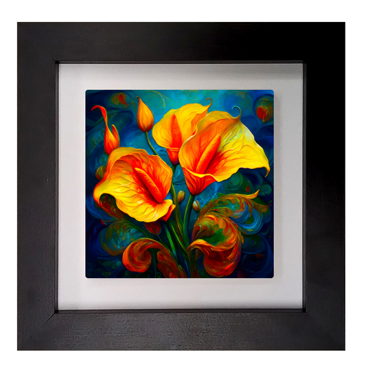 Anthurium 7, Ceramic Art Print, Unique Image, Highly Detailed, Vibrant Colours, Gift Idea, an enduring gift...