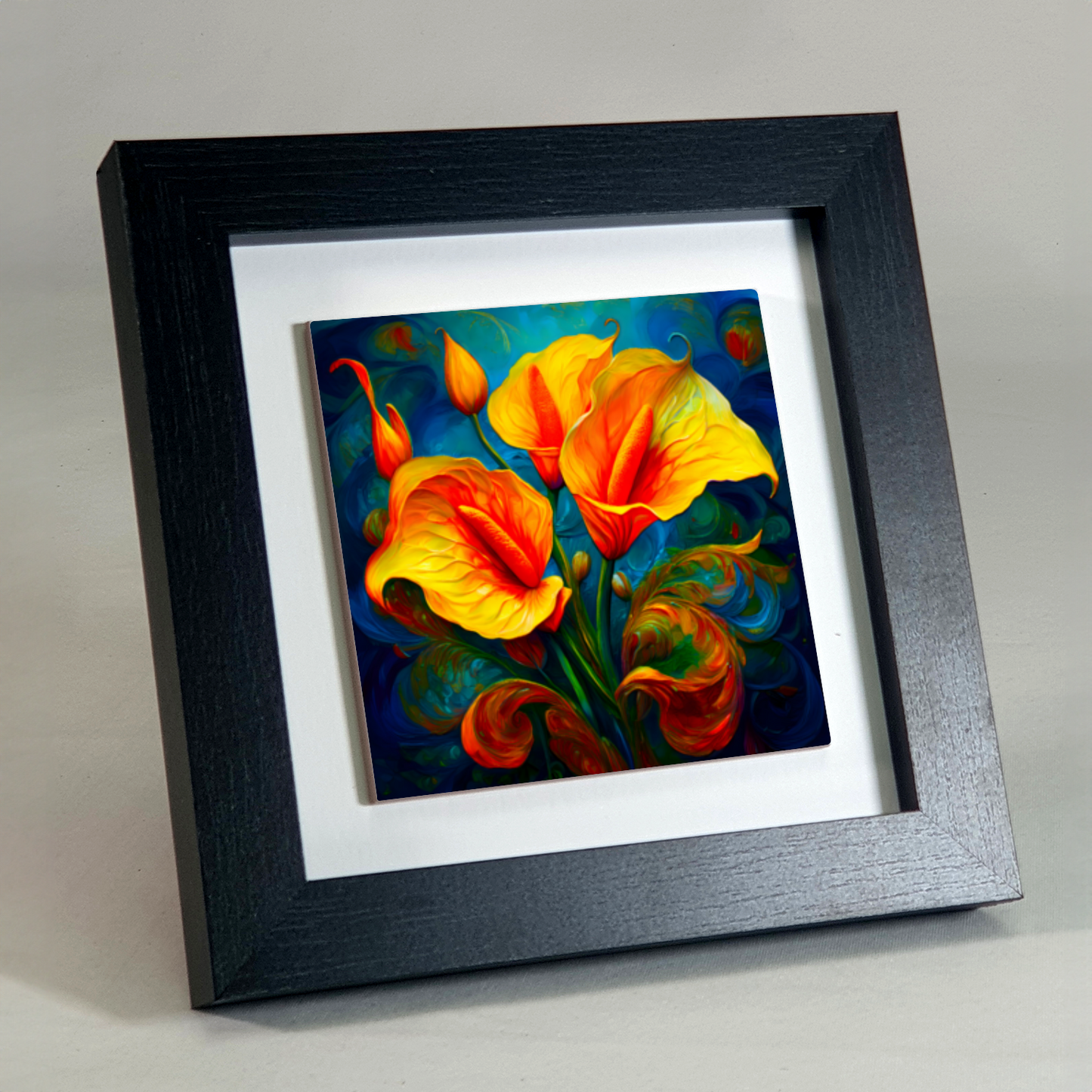 Anthurium 7, Ceramic Art Print, Unique Image, Highly Detailed, Vibrant Colours, Gift Idea, an enduring gift...