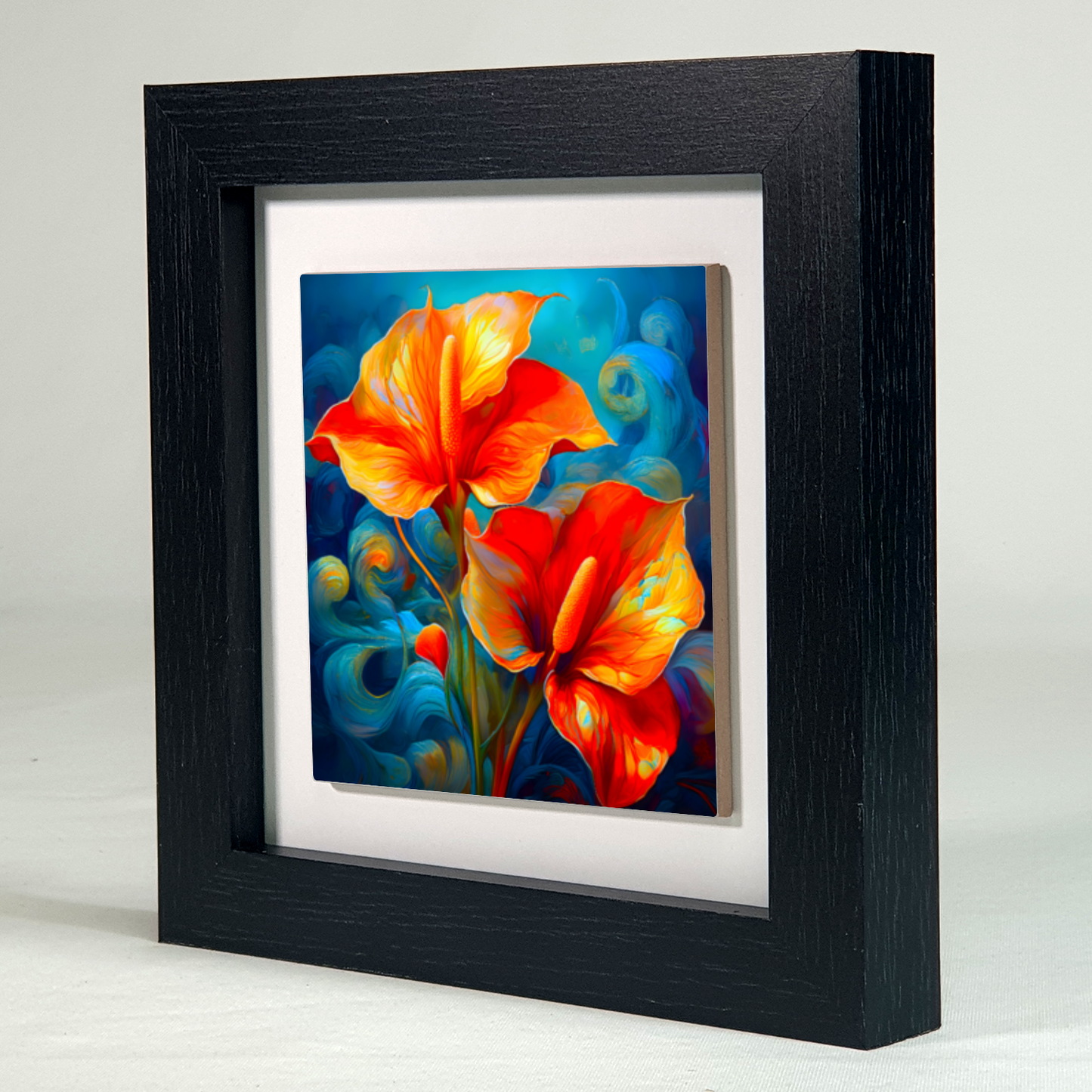 Anthurium 8, Ceramic Art Print, Unique Image, Highly Detailed, Vibrant Colours, Gift Idea, an enduring gift...