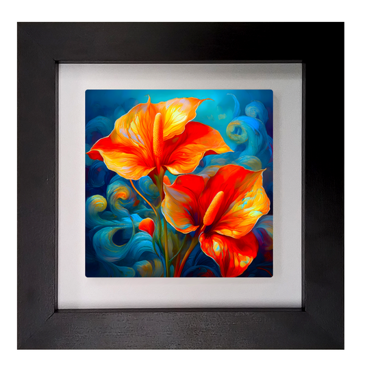 Anthurium 8, Ceramic Art Print, Unique Image, Highly Detailed, Vibrant Colours, Gift Idea, an enduring gift...