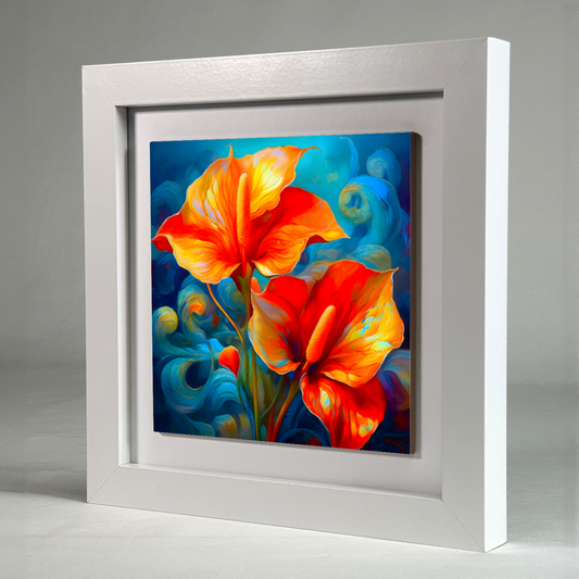Anthurium 8, Ceramic Art Print, Unique Image, Highly Detailed, Vibrant Colours, Gift Idea, an enduring gift...