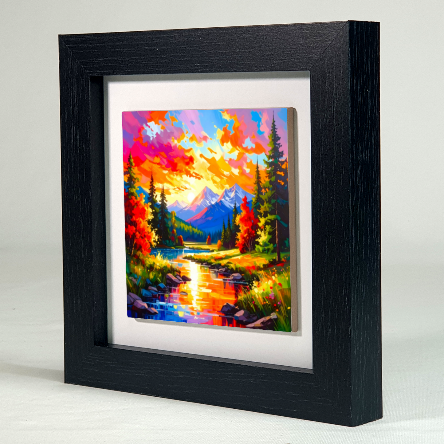 Abstract Landscape 1, Ceramic Art Print, Unique Image, Highly Detailed, Vibrant Colours, Gift Idea, an enduring gift...