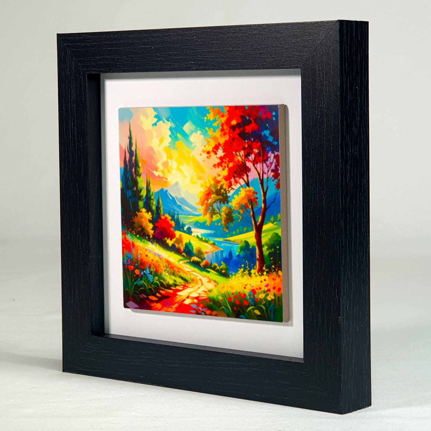 Abstract Landscape 2, Ceramic Art Print, Unique Image, Highly Detailed, Vibrant Colours, an enduring gift...