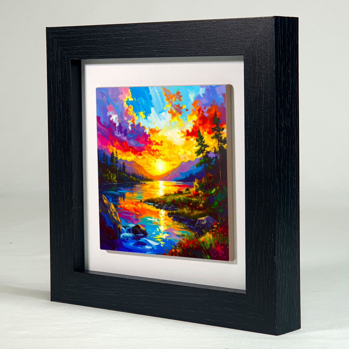 Abstract Landscape 3, Ceramic Art Print, Unique Image, Highly Detailed, Vibrant Colours, an enduring gift...