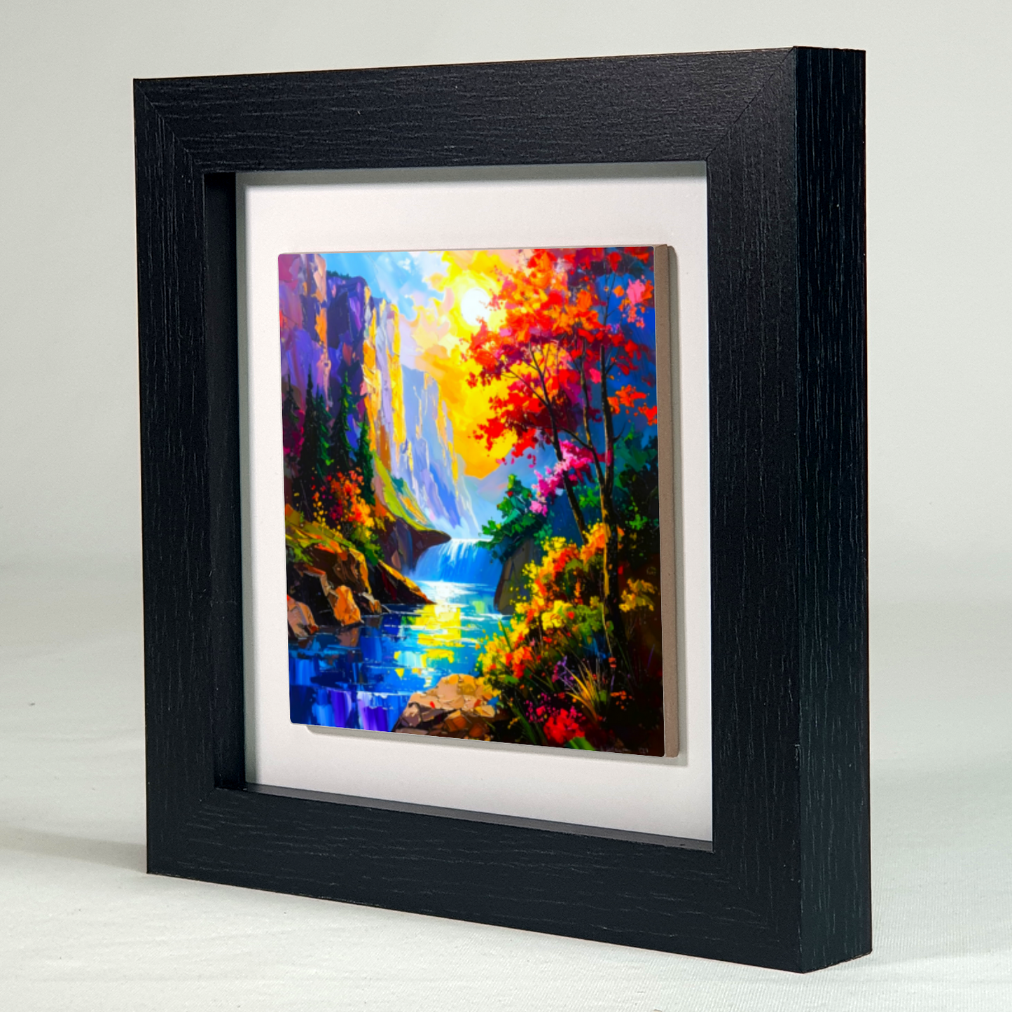 Abstract Landscape 4, Ceramic Art Print, Unique Image, Highly Detailed, Vibrant Colours, an enduring gift...