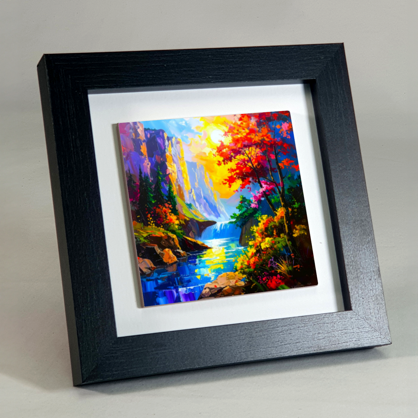 Abstract Landscape 4, Ceramic Art Print, Unique Image, Highly Detailed, Vibrant Colours, an enduring gift...