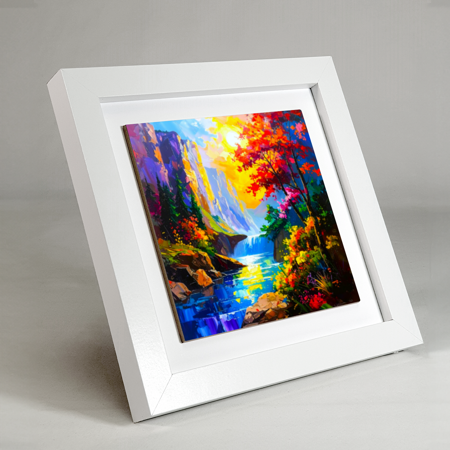 Abstract Landscape 4, Ceramic Art Print, Unique Image, Highly Detailed, Vibrant Colours, an enduring gift...