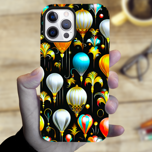 Balloons 1, Tough Phone Case, Full Wrap Technology, Crafted From Premium Polycarbonate, Great Gift Idea...
