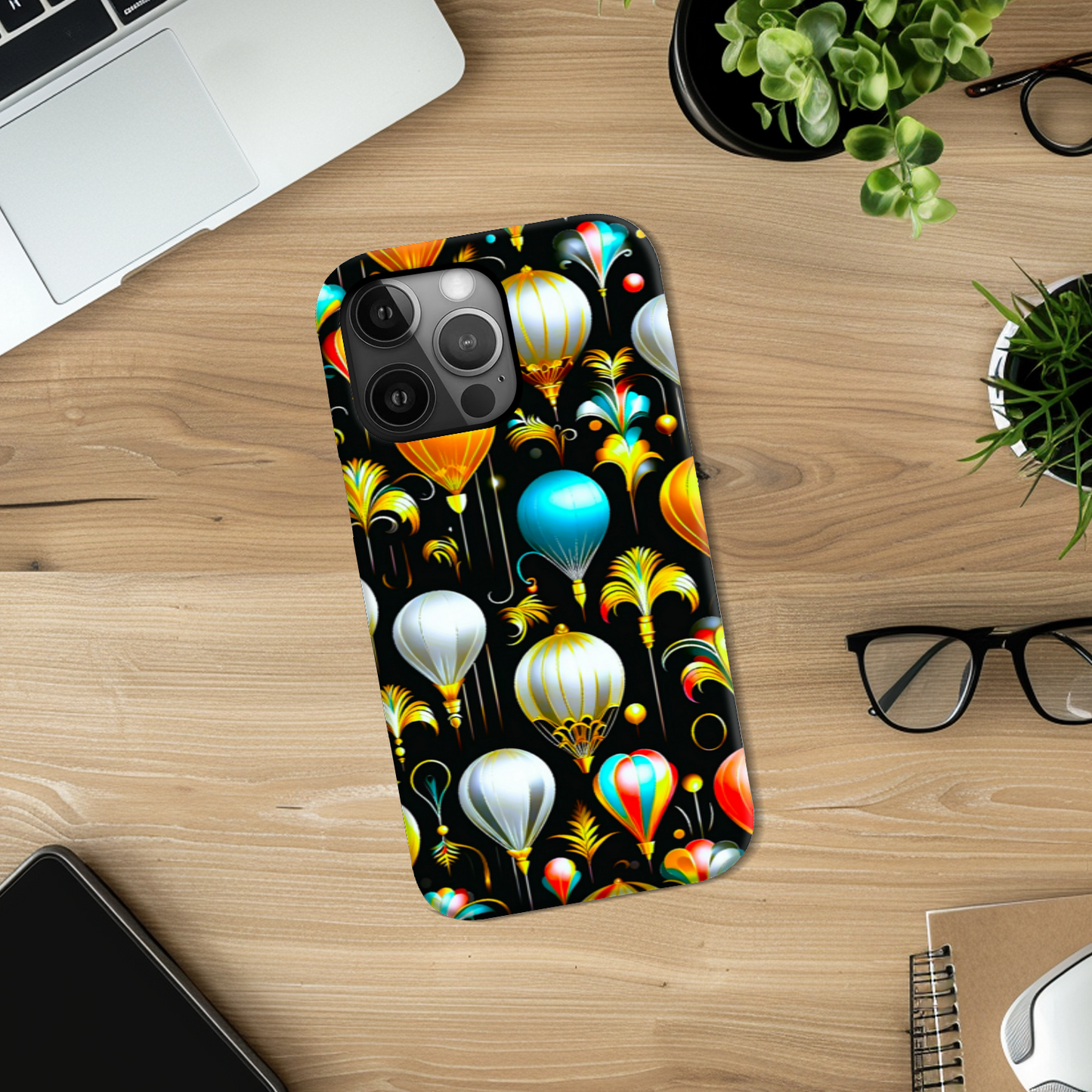 Balloons 1, Tough Phone Case, Full Wrap Technology, Crafted From Premium Polycarbonate, Great Gift Idea...