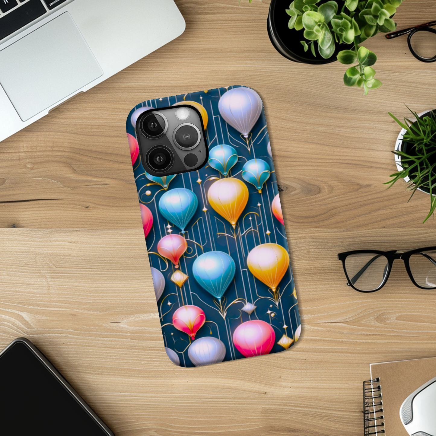 Balloons 2, Tough Phone Case, Full Wrap Technology, Crafted From Premium Polycarbonate, Great Gift Idea...