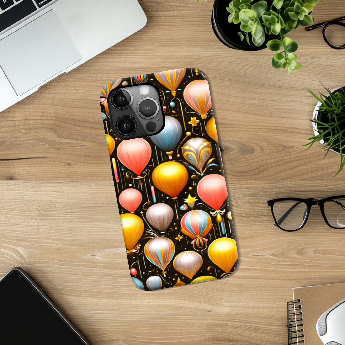 Balloons 3, Tough Phone Case, Full Wrap Technology, Crafted From Premium Polycarbonate, Great Gift Idea...