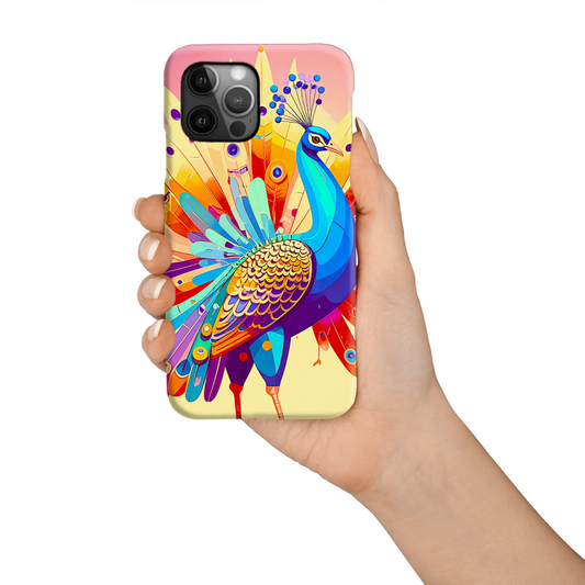 Peacock 4, Tough Phone Case, Full Wrap Technology, Crafted From Premium Polycarbonate, Great Gift Idea...