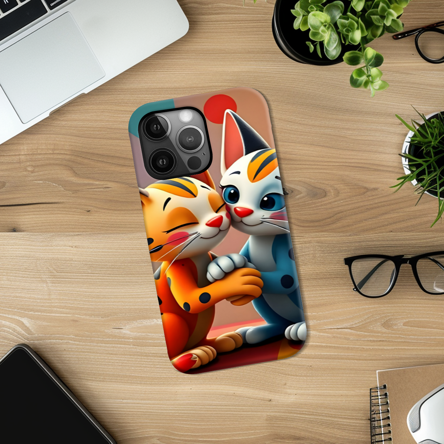Cat 2, Tough Phone Case, Full Wrap Technology, Crafted From Premium Polycarbonate, Unique Image...